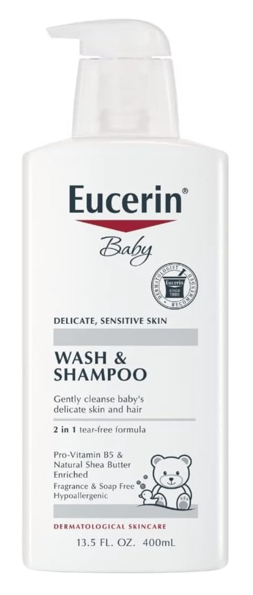 Eucerin Baby Wash/shamp 13.5 oz — Case of 12