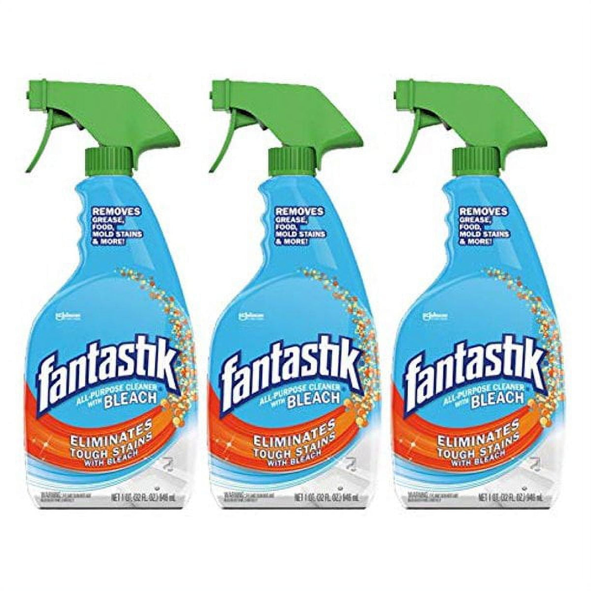 Fantastik All-Purpose Cleaner With Bleach, 32 oz — 8 Per Case