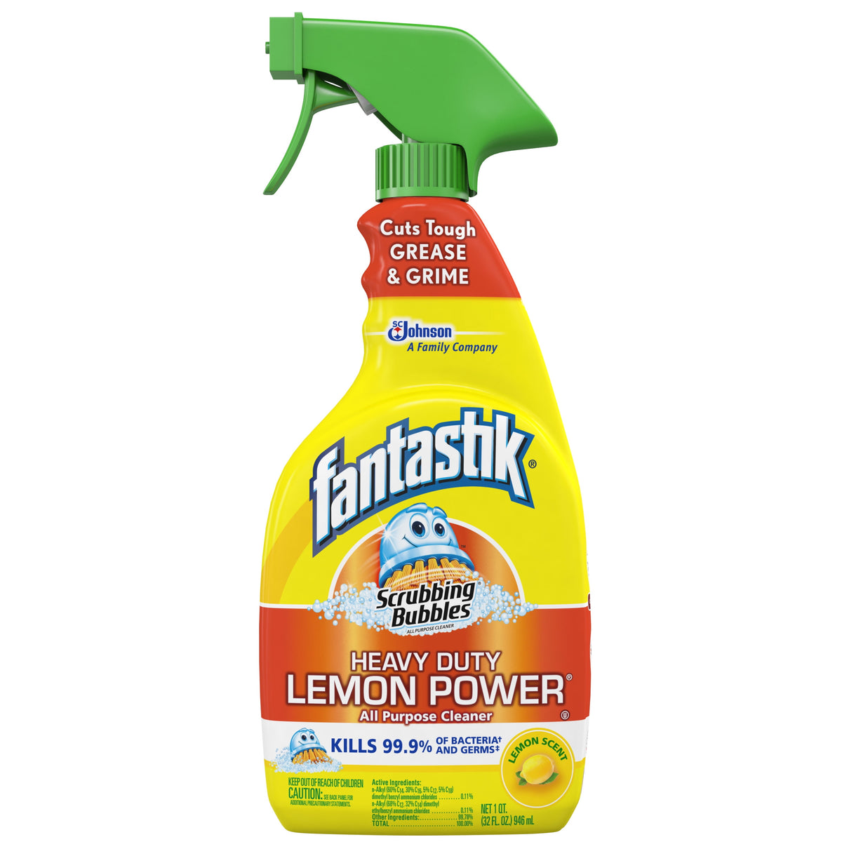 Fantastik Lemon Oe Shrnk 32OZ Trg Amz Sipp us — 1 Per Case