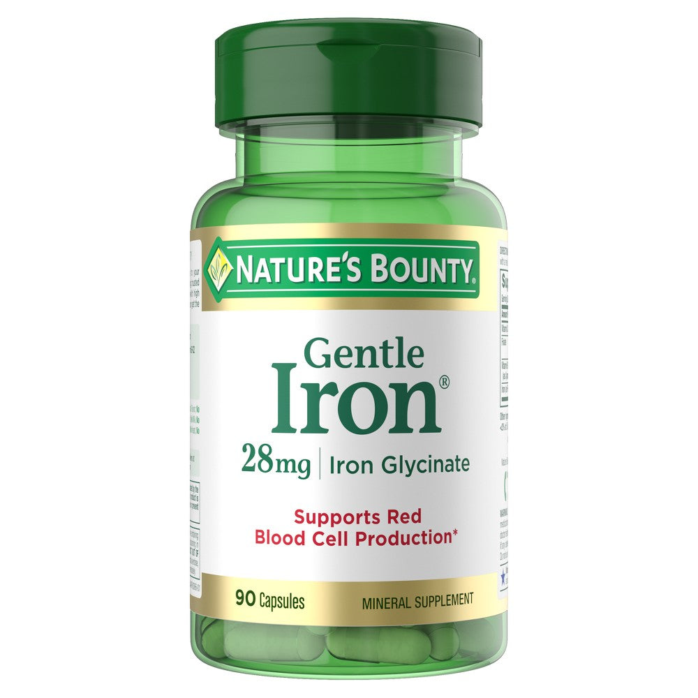 Nature's Bounty #1603 Easy Iron 28mg 90 ct — Case of 24