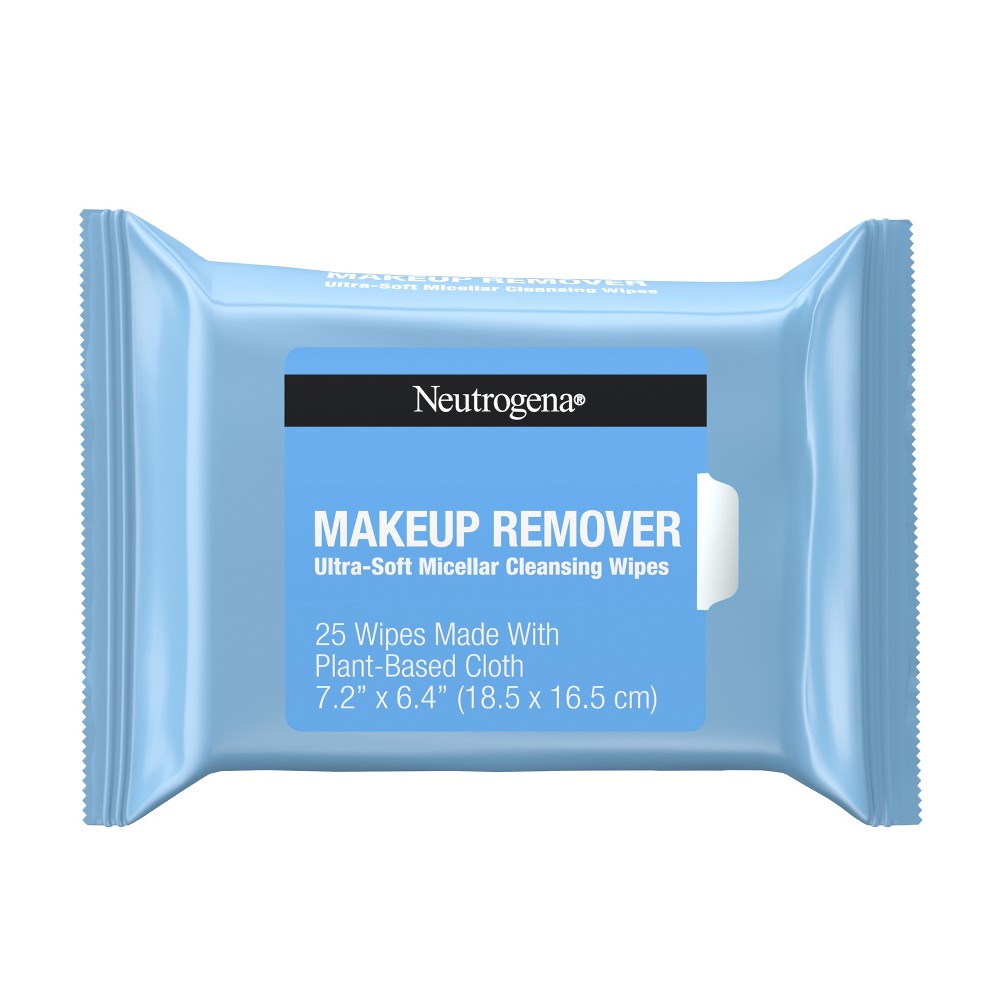 Neutrogena Cleansing Makeup Remover Refill, 25 Count — 6 Per Case