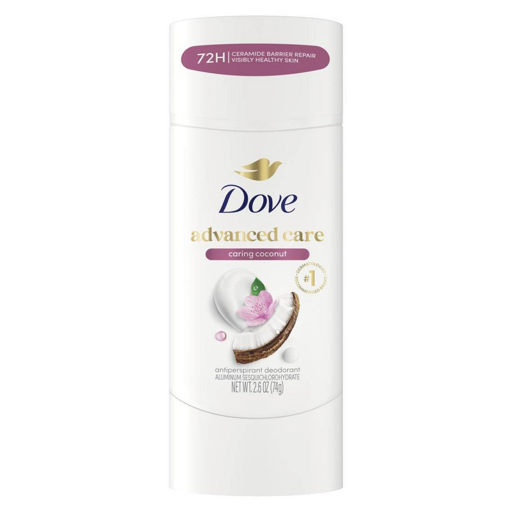 Dove Advanced Care Coconut, 2.6 oz — 12 Per Case