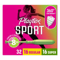 Playtex Sport 32 ct Reg/super — Case of 12