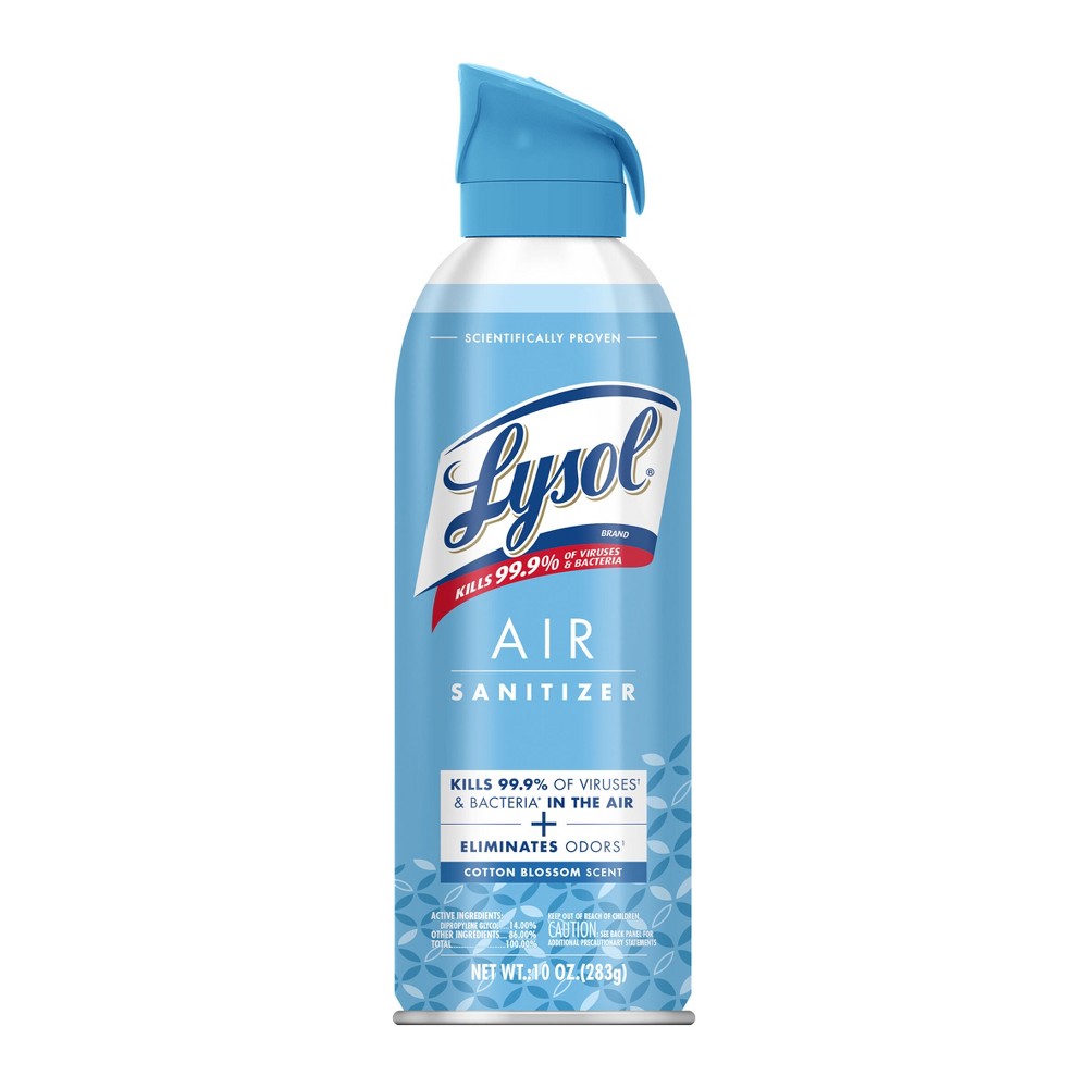 Lysol Air Sanitizer Cotton Breeze, 10 oz — 6 Per Case