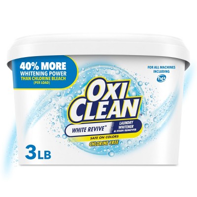 OxiClean White Revive Pwdr 3lbs — Case of 4
