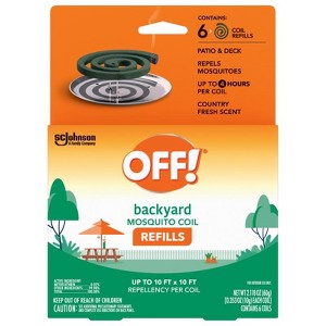 OFF! Mosquito Coil IV Refill, 2.118 oz — 6 Per Case