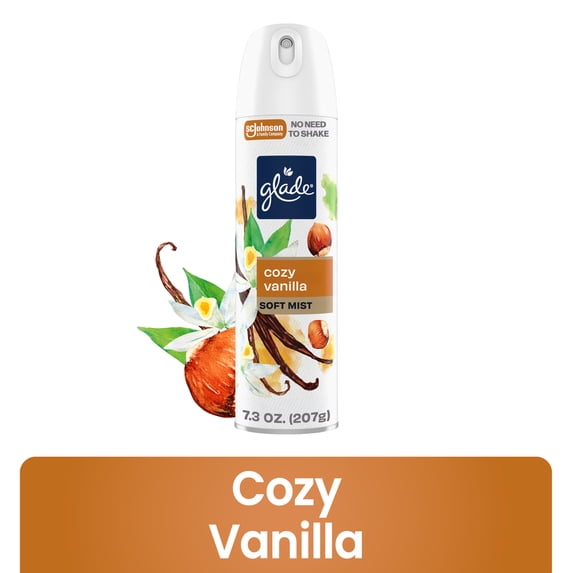 Glade Aerosol - Cozy Vanilla, 7.3 oz — 6 Per Case