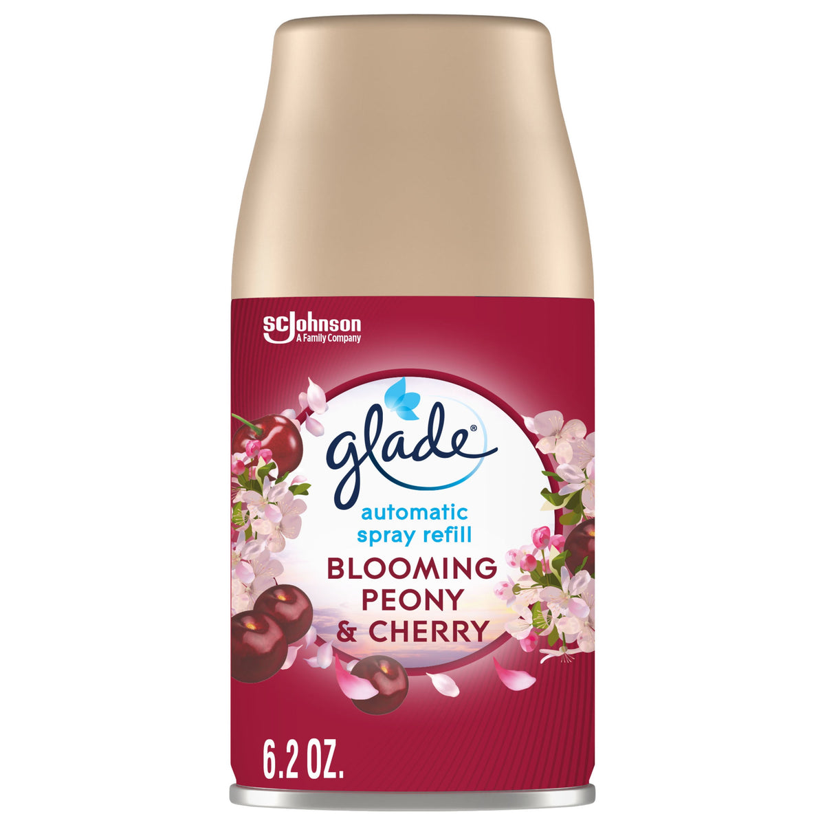 Glade Automatic Spray Refill LTO Black Cherry & Cranberry, 6.2 oz — 6 Per Case