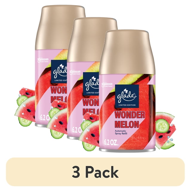 Glade Wonder Melon Automatic Spray Refill, 6.2 oz — 6 Per Case