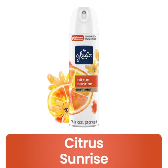 Glade Aerosol - Citrus Sunrise, 7.3OZ — 6 Per Case