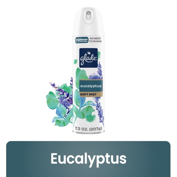 Glade Aerosol - Eucaplyptus Mist, 7.3 Ounce — 6 Per Case