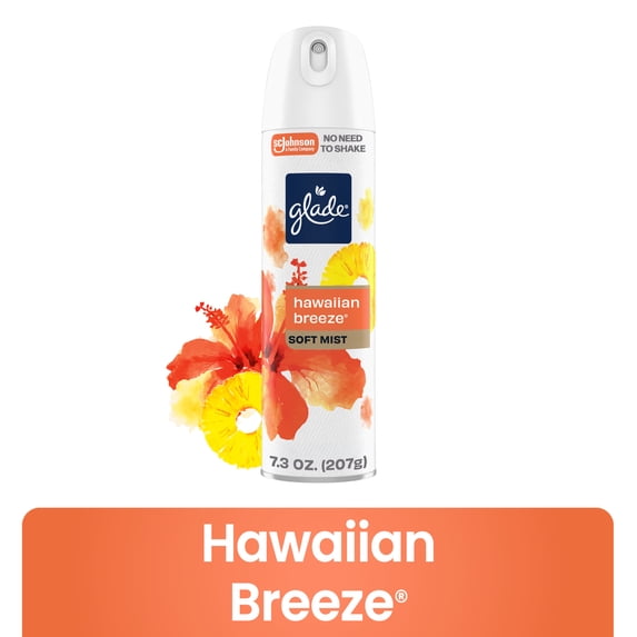 Glade Aerosol - Hawaiian Breeze, 7.3OZ — 6 Per Case