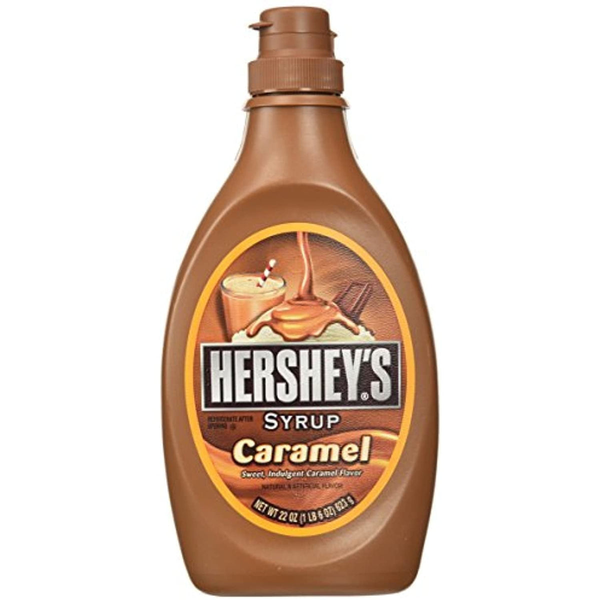 Hershey's Caramel Syrup 22 oz — Case of 12