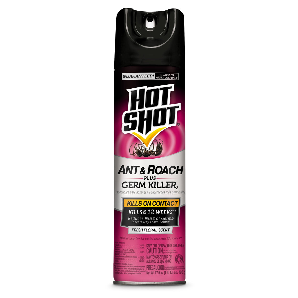 Hot Shot Ant & Roach Floral, 17.5 oz — 12 Per Case