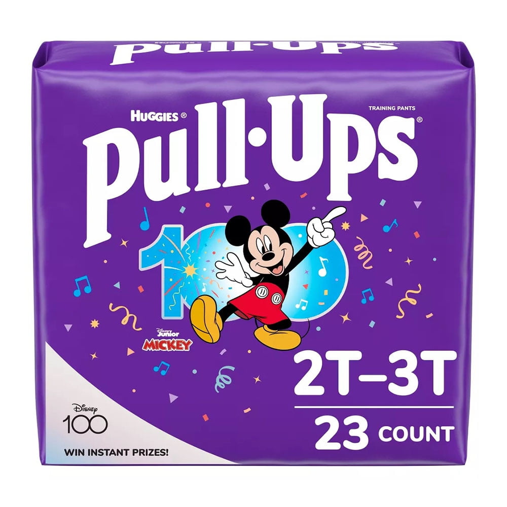 Huggies Pull-Ups Boys Training Pants 2T-3T, 23 Count — 4 Per Case