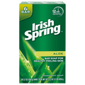 Irish Spring Aloe Bar Soap, 3 Pack 3.7 oz — 18 Per Case