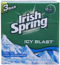 Irish Spring 3.7 oz 3 pk Icy Bst — Case of 18