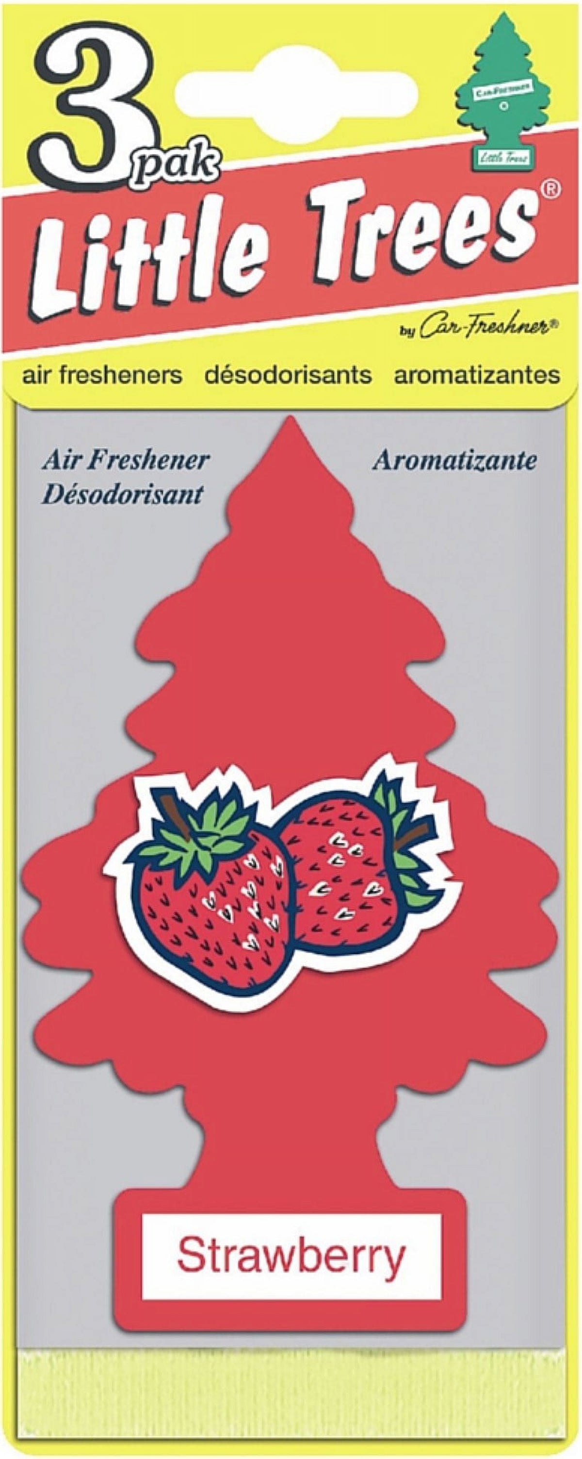 Little Tree Car Frs 3pak Strw — Case of 96
