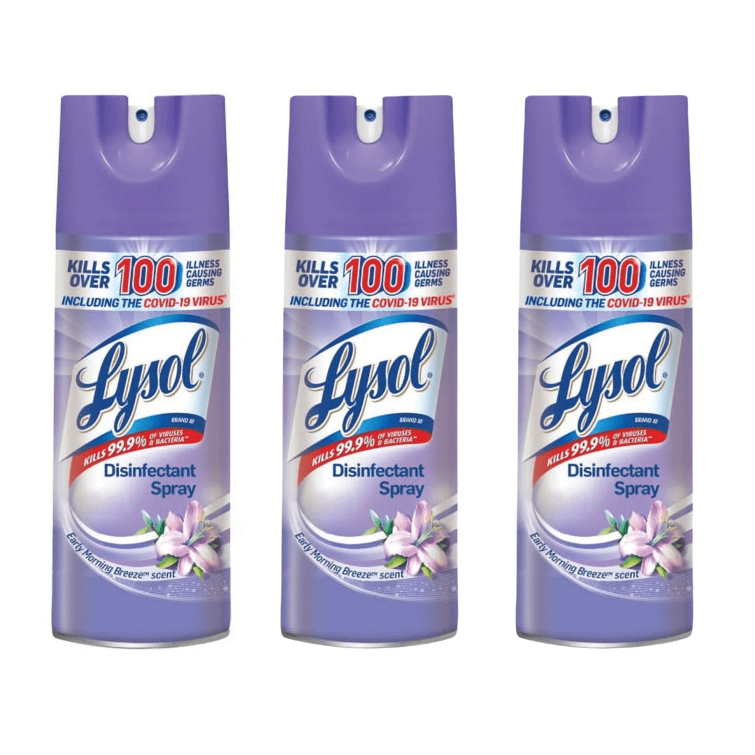 Lysol Spray 12.5 oz Early Mrn Brz — Case of 6