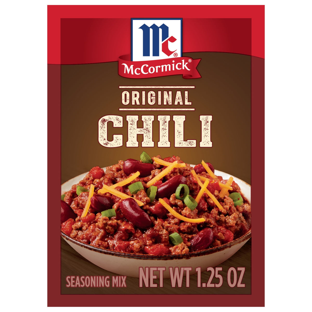 McCormick Seasoning Mix Chili Low Sodium — 12 Per Case
