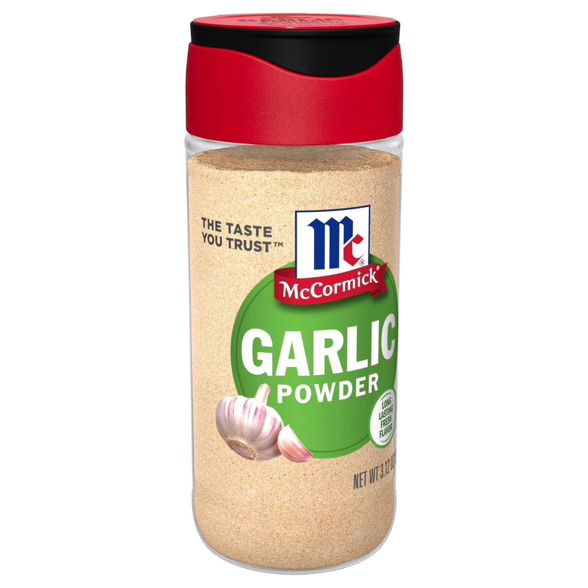 Mccormick Garlic Powder 3.12 oz — Case of 72