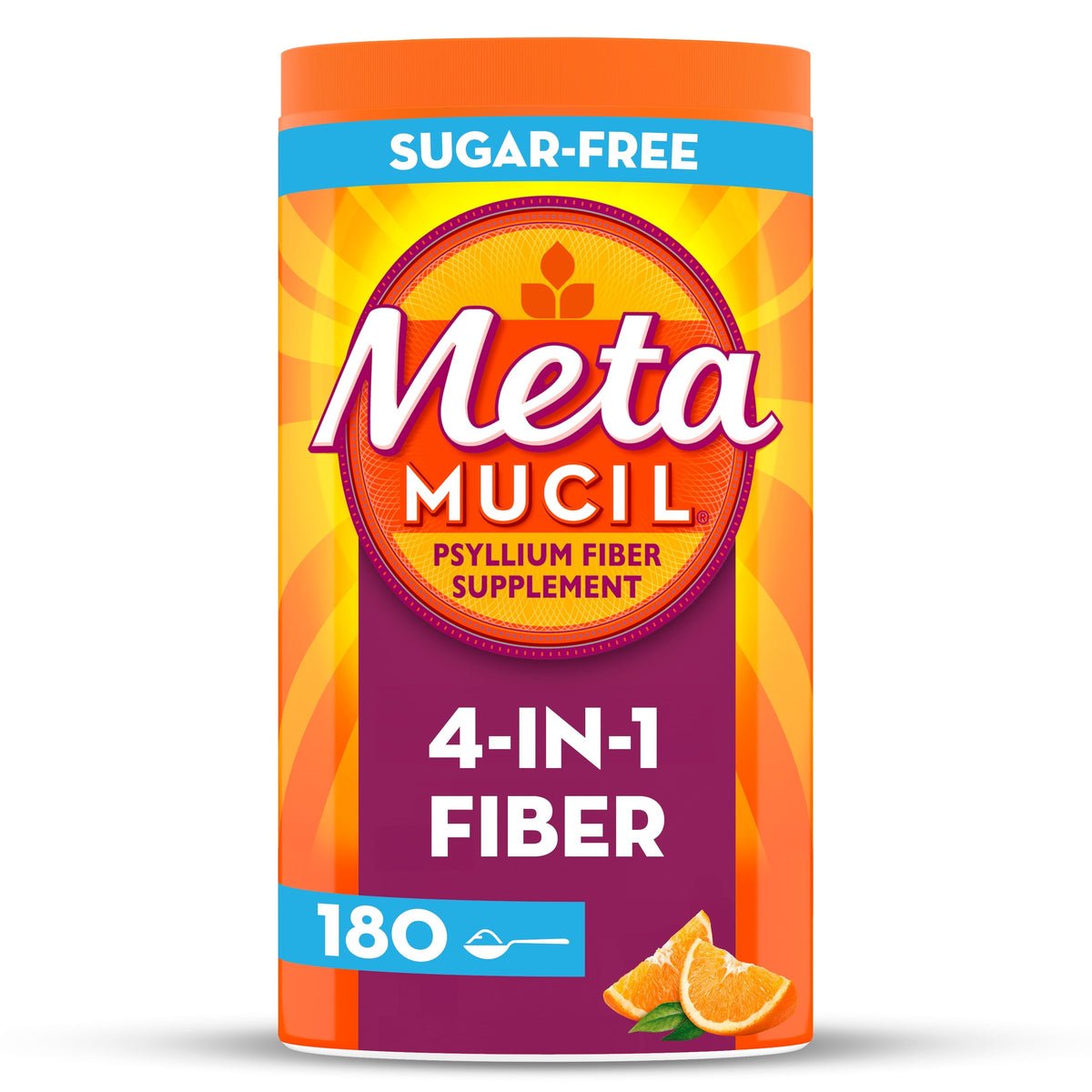 Metamucil Sugfree/orng 23.3 oz — Case of 4