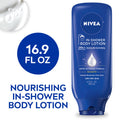 Nivea In-Shower Lotion Extra Dry, 13.5 oz — 12 Per Case