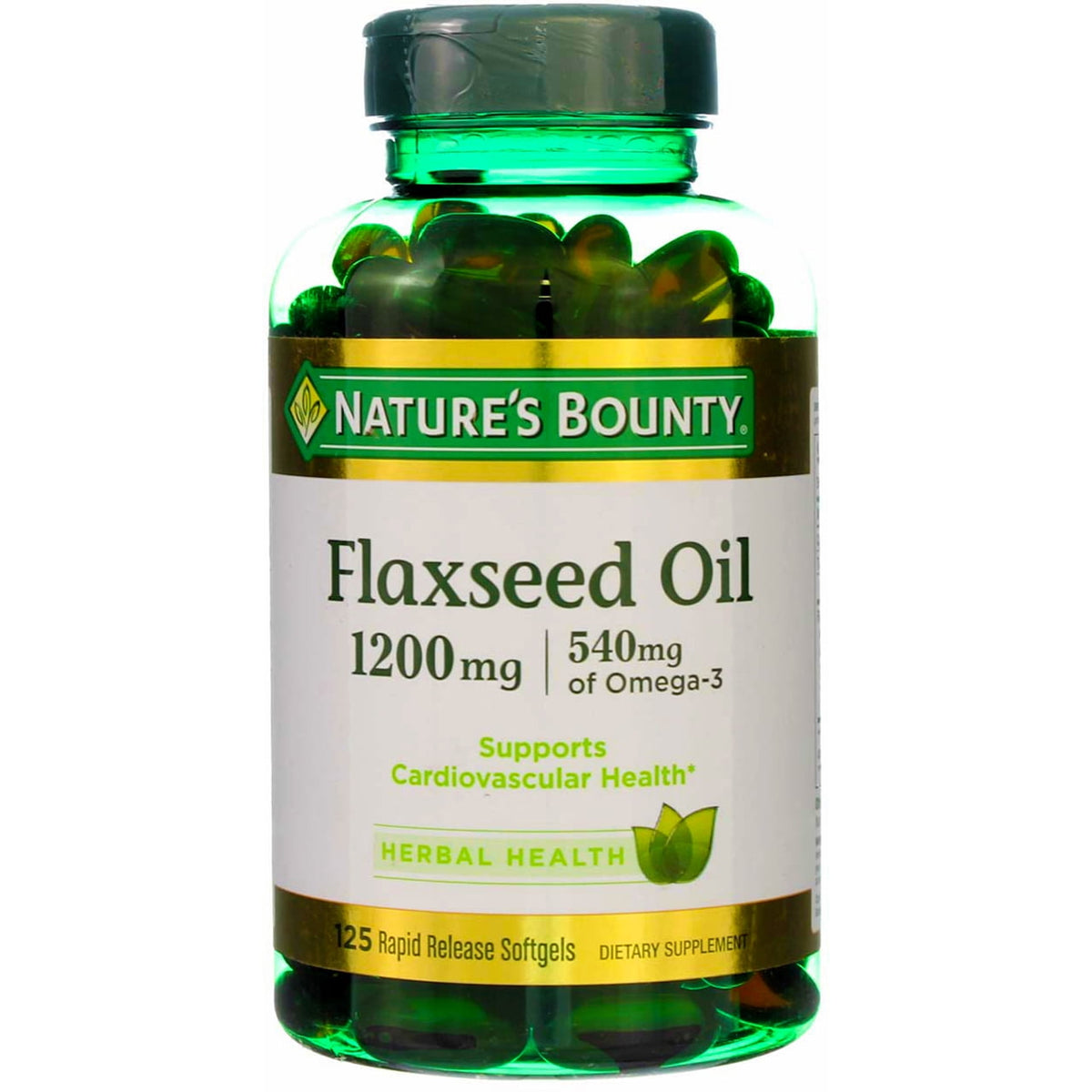 N/bnty Flax Oil 1200mg 100s+25 — Case of 24