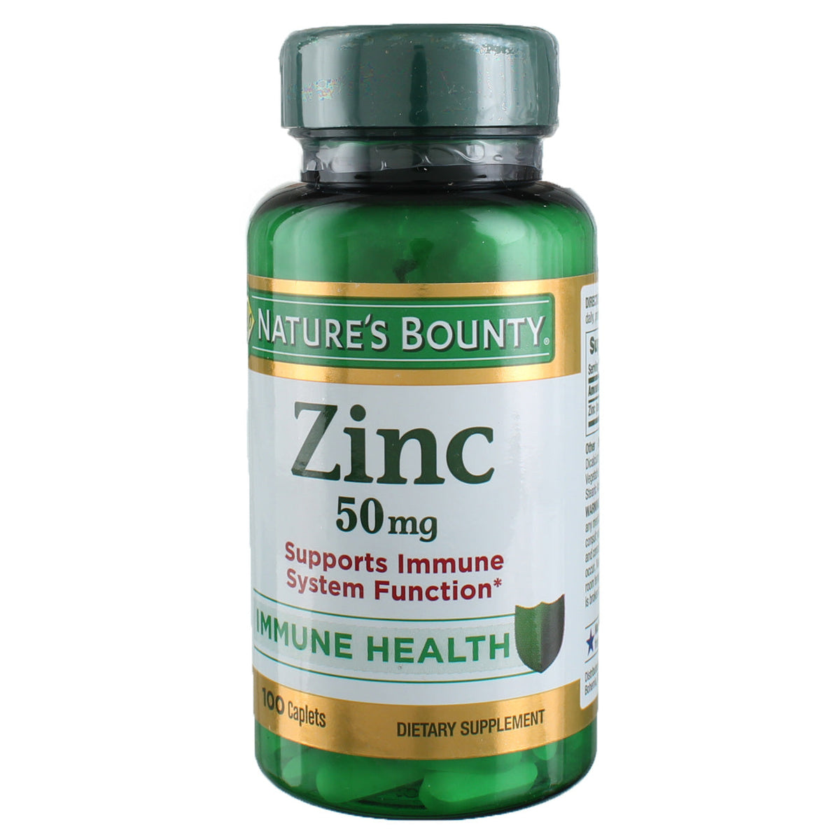 Nature's Bounty #2060 Zinc 50mg 100's — Case of 24