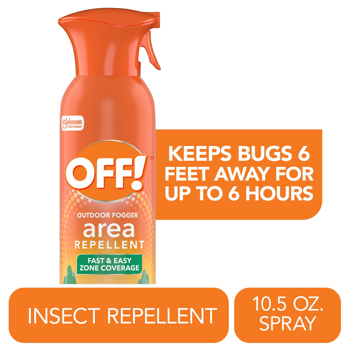 OFF! Area Bug Spray, 10.5 oz — 6 Per Case