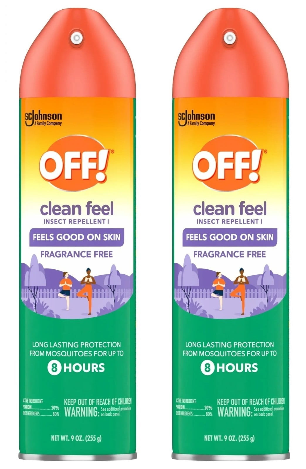 OFF! Clean Feel Backyard Spritz, 9 oz — 8 Per Case