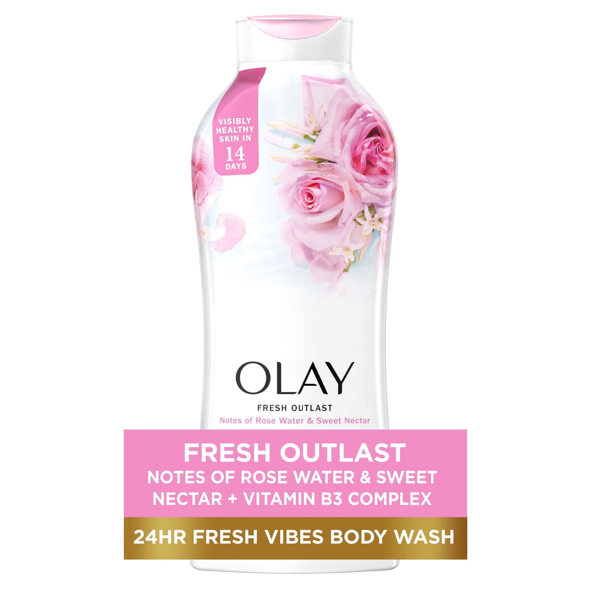 Olay B/w 22 oz Fresh Rosewater — Case of 4