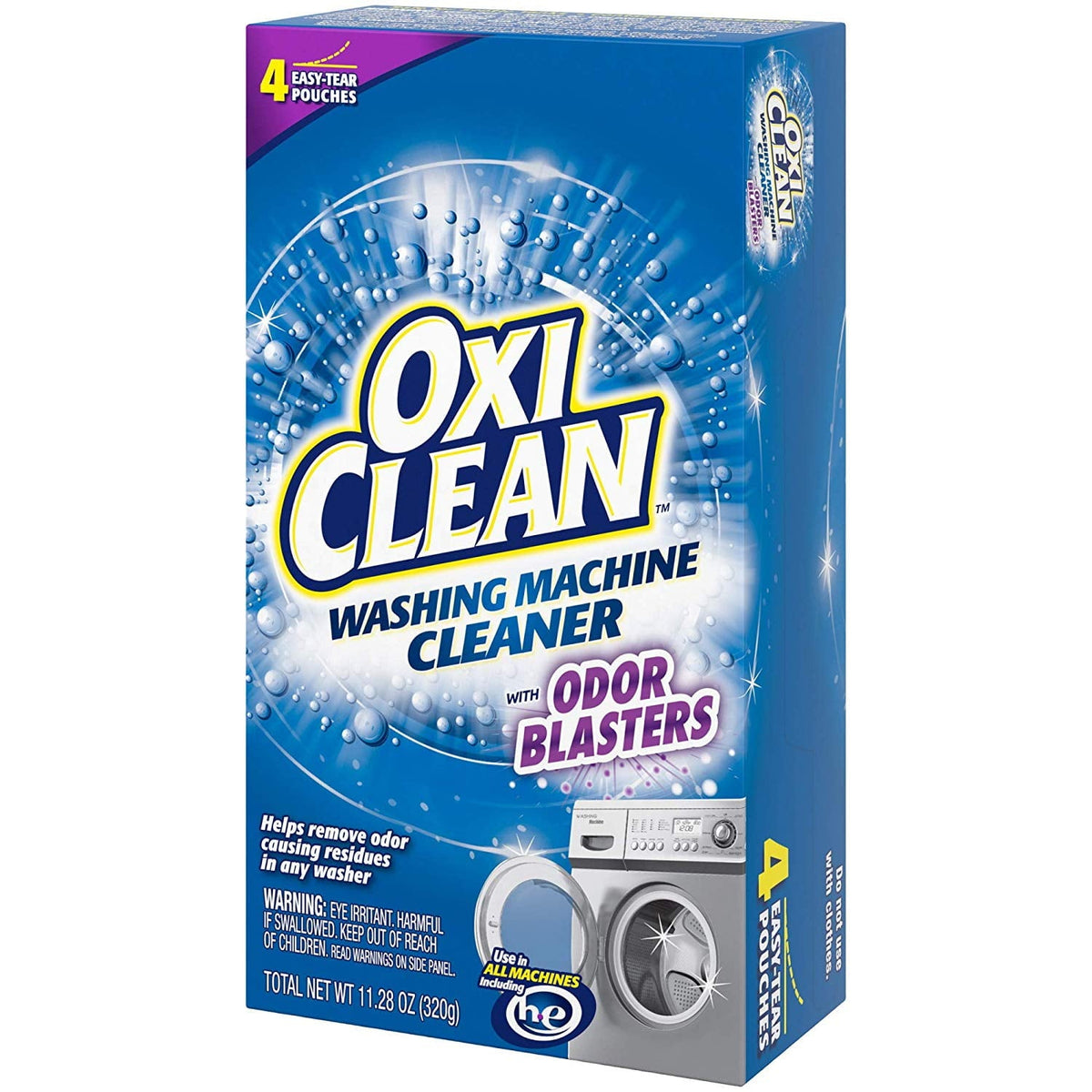OxiClean Washing Machine Cleaner, 4 Count — 8 Per Case