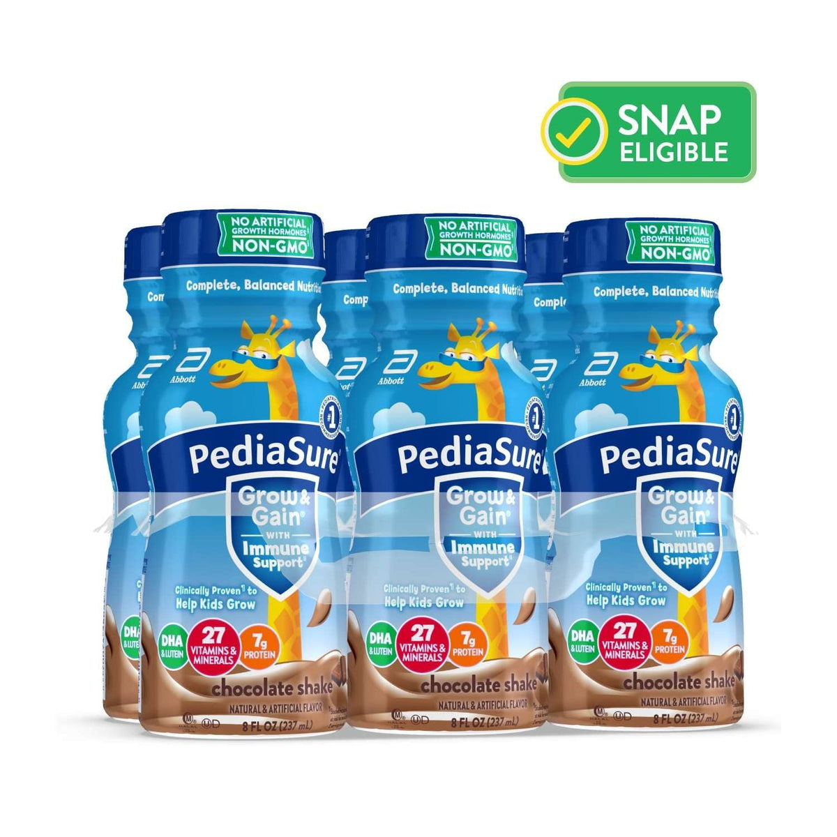 PediaSure 8 oz Chocolate 6pks Cs4 — Case of 4