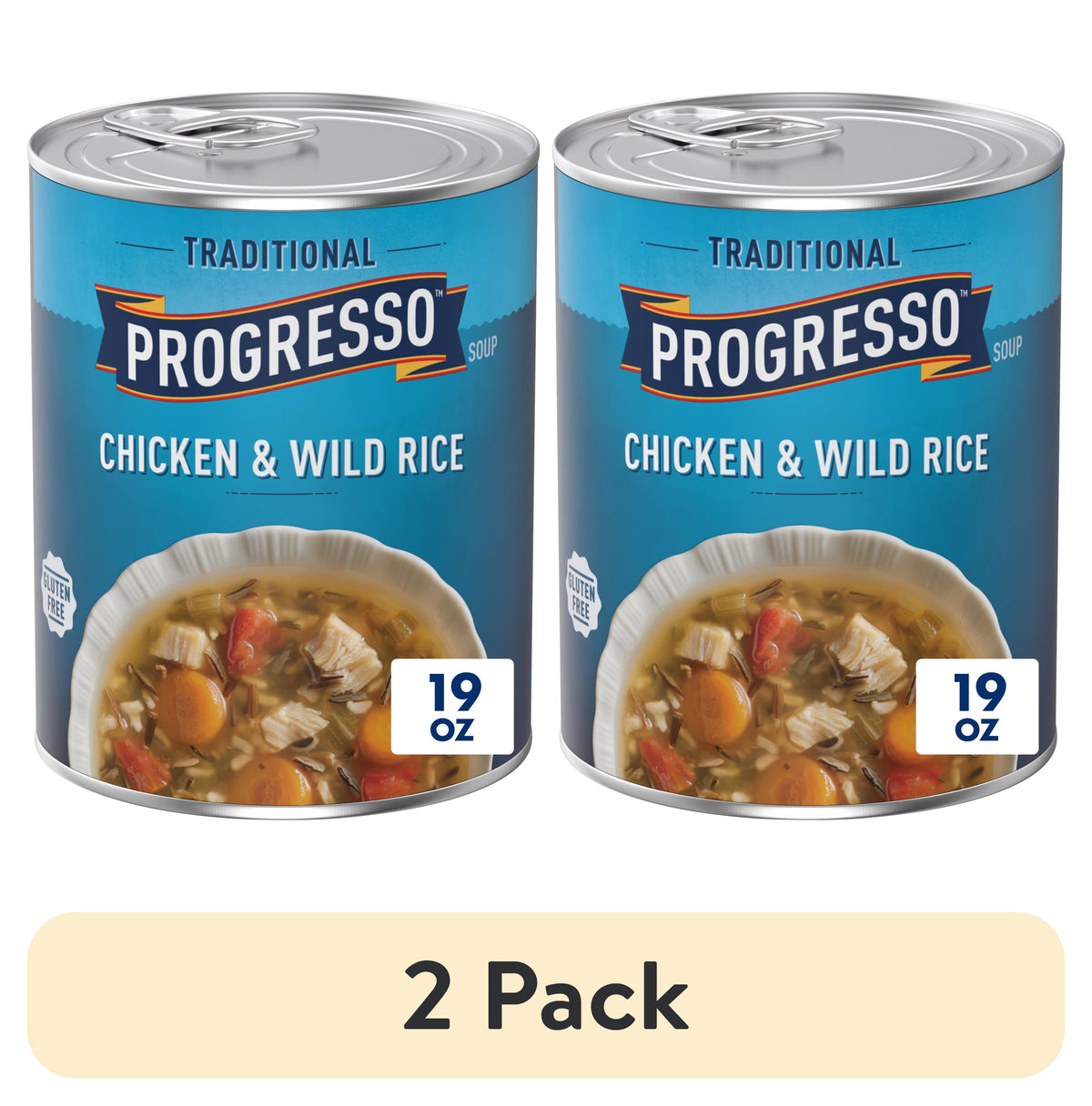 Progresso Soup Chicken & Wild Rice, 19 oz — 12 Per Case