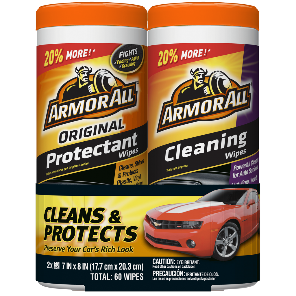 Armor All Protectant Wipes Original 30 ct — Case of 6