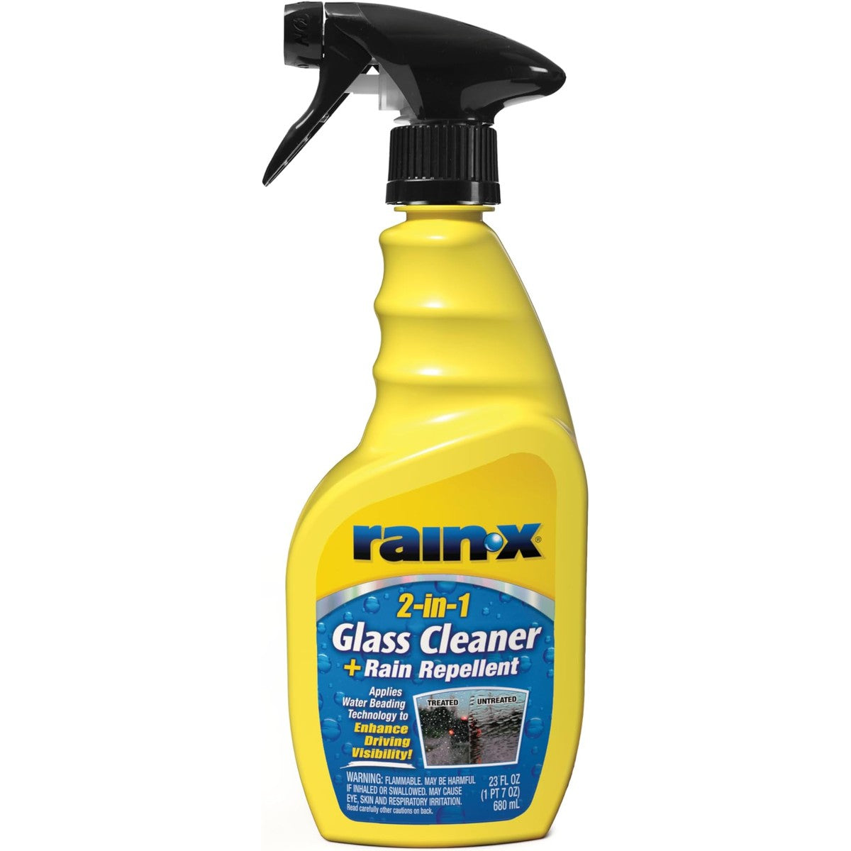 Rain-X 2-in-1 Glass Cleaner 23 oz — Case of 6
