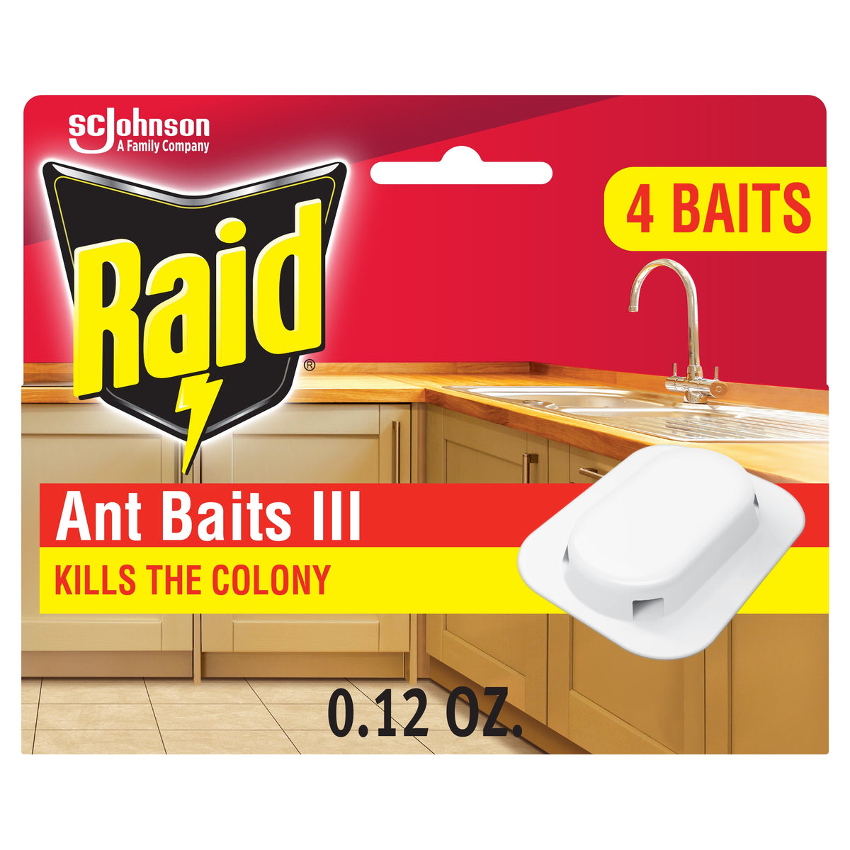 Raid Ant & Roach Fragrence Free 2PK, 17.5 oz — 6 Per Case