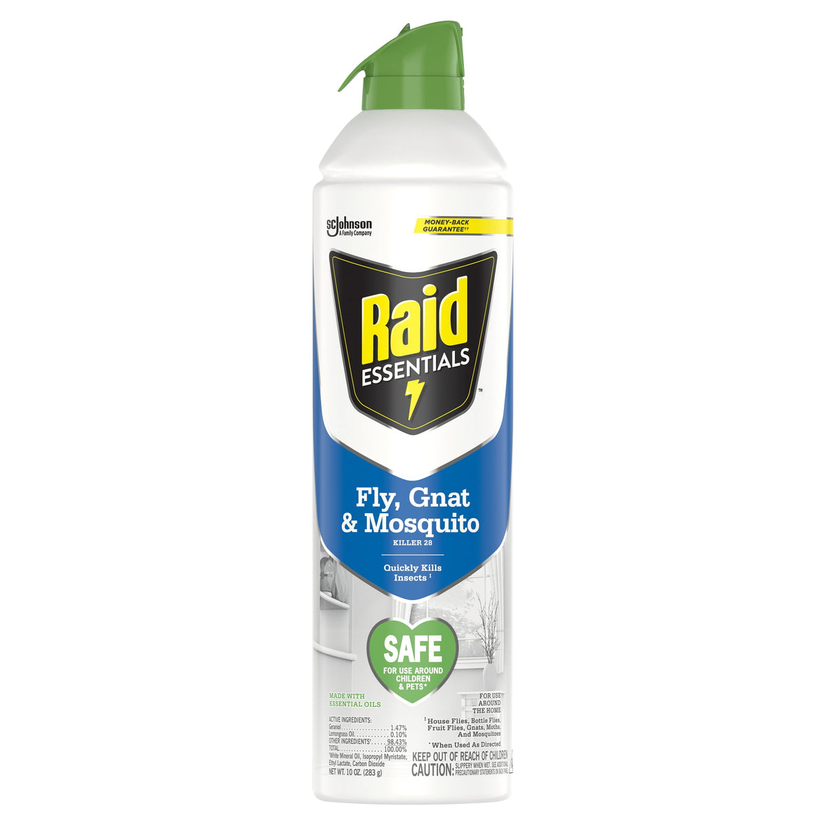Raid Essentials Flying Insect Killer D16, 10OZ — 6 Per Case