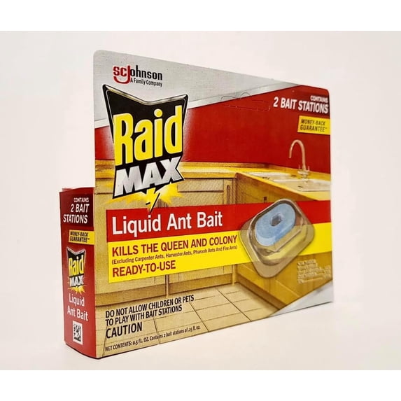 Raid Max D16 Liquid Ant Baits, 2 ct — 6 Per Case