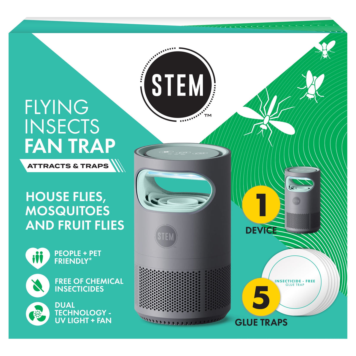 STEM Indoor Fan Trap Starter Sipp Refills, 10 Count — 1 Per Case
