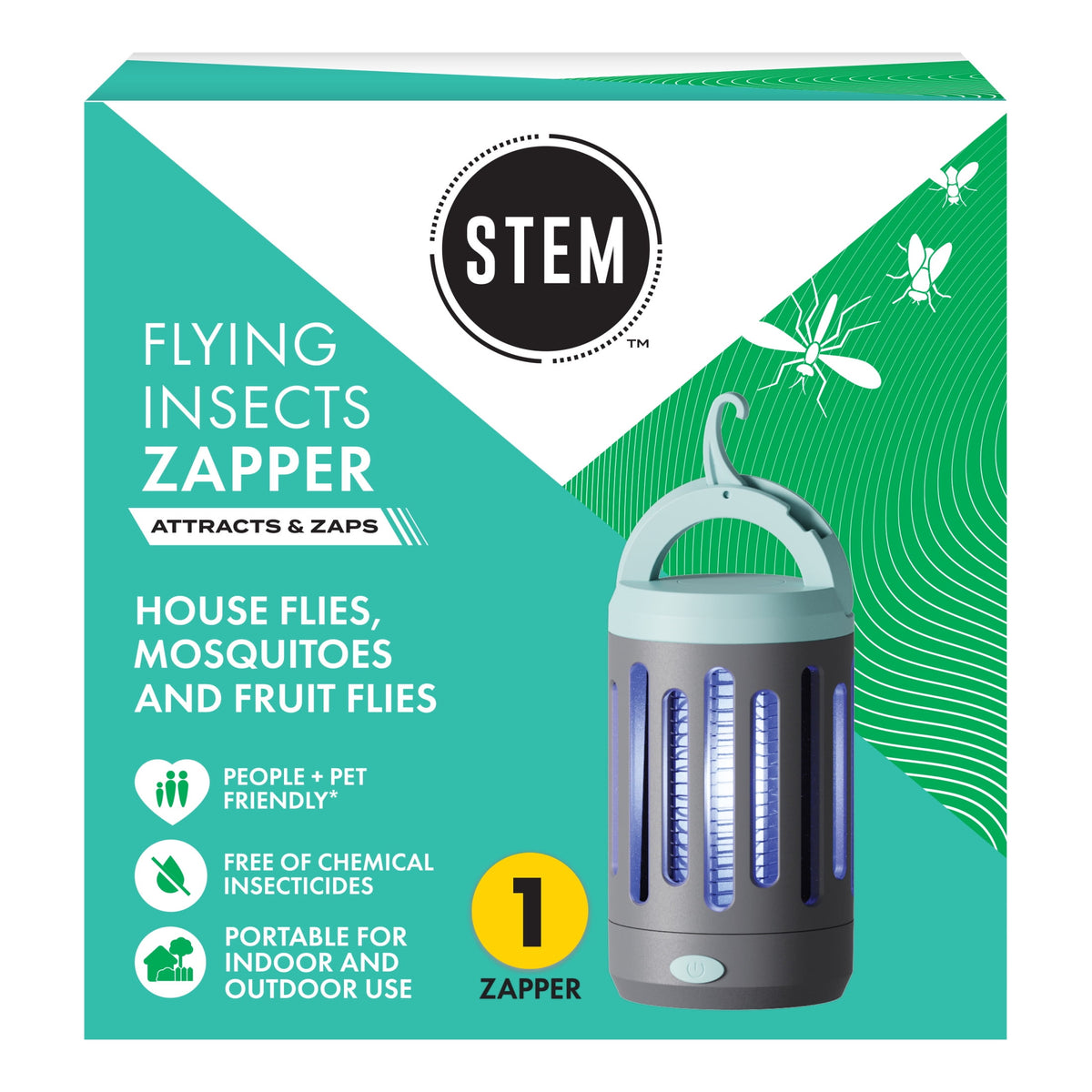 STEM Flying Insect Zapper, 4 ct — 4 Per Case