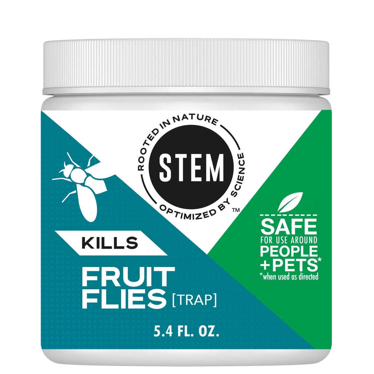 STEM Fruit Fly Trap Jar, 5.4OZ — 8 Per Case
