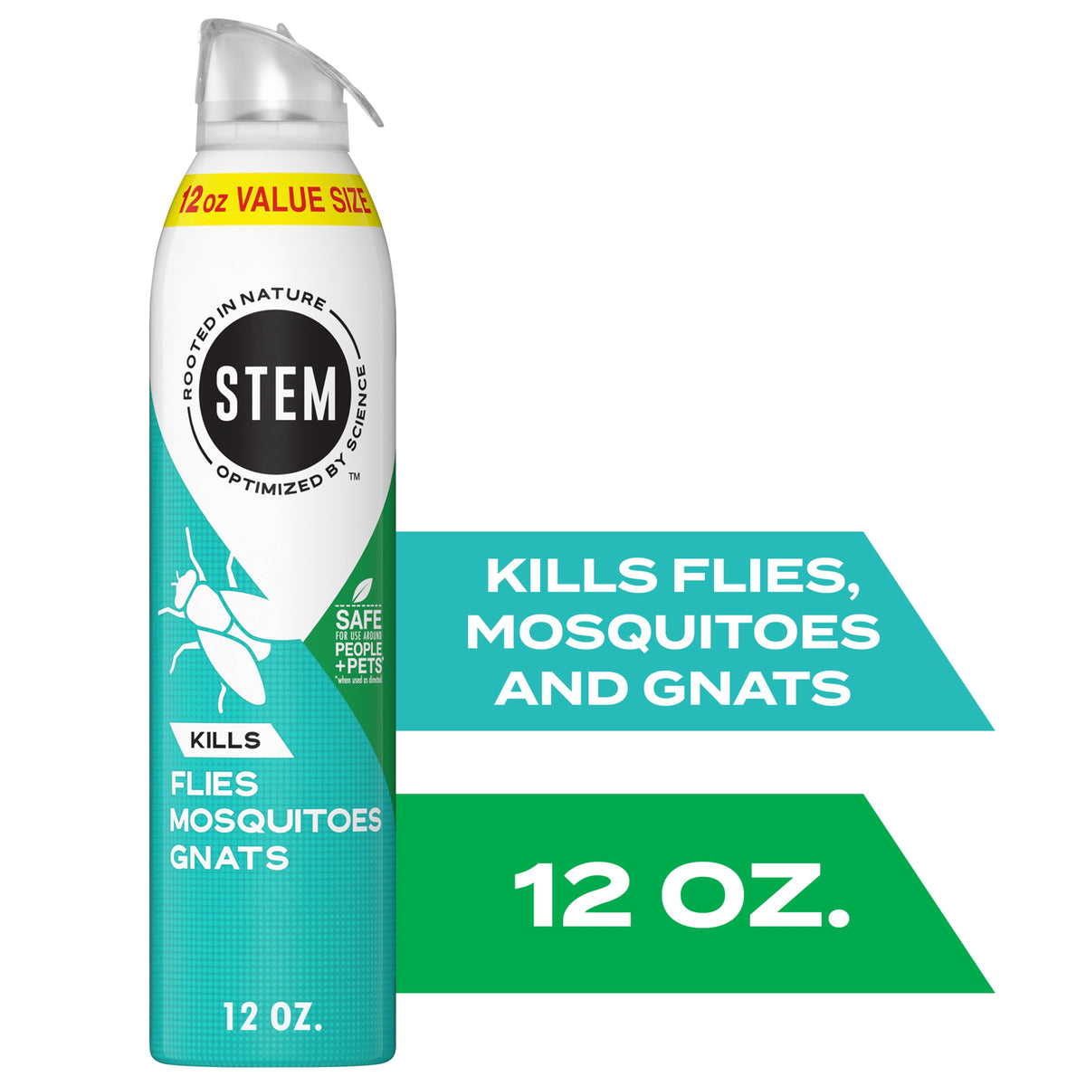 STEM Kills Flying Insect Killer Aerosol, 12 oz — 6 Per Case
