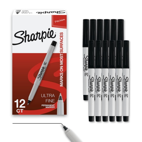 Sharpie Ultra Fine Markers, 8 Count — 48 Per Case