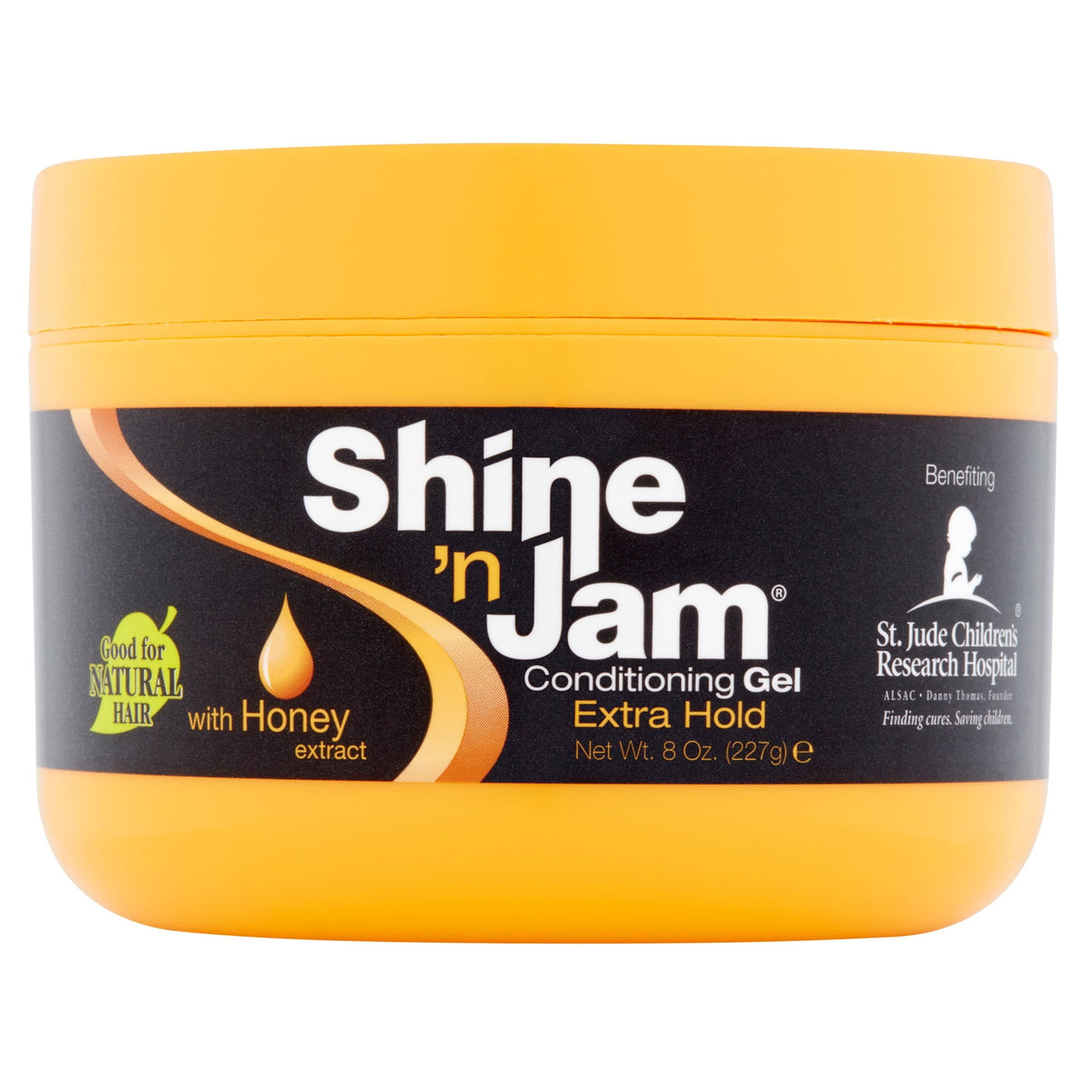 AMPRO INDUSTRIE Shine N Jam Gel for Braids, 8 oz — 6 Per Case
