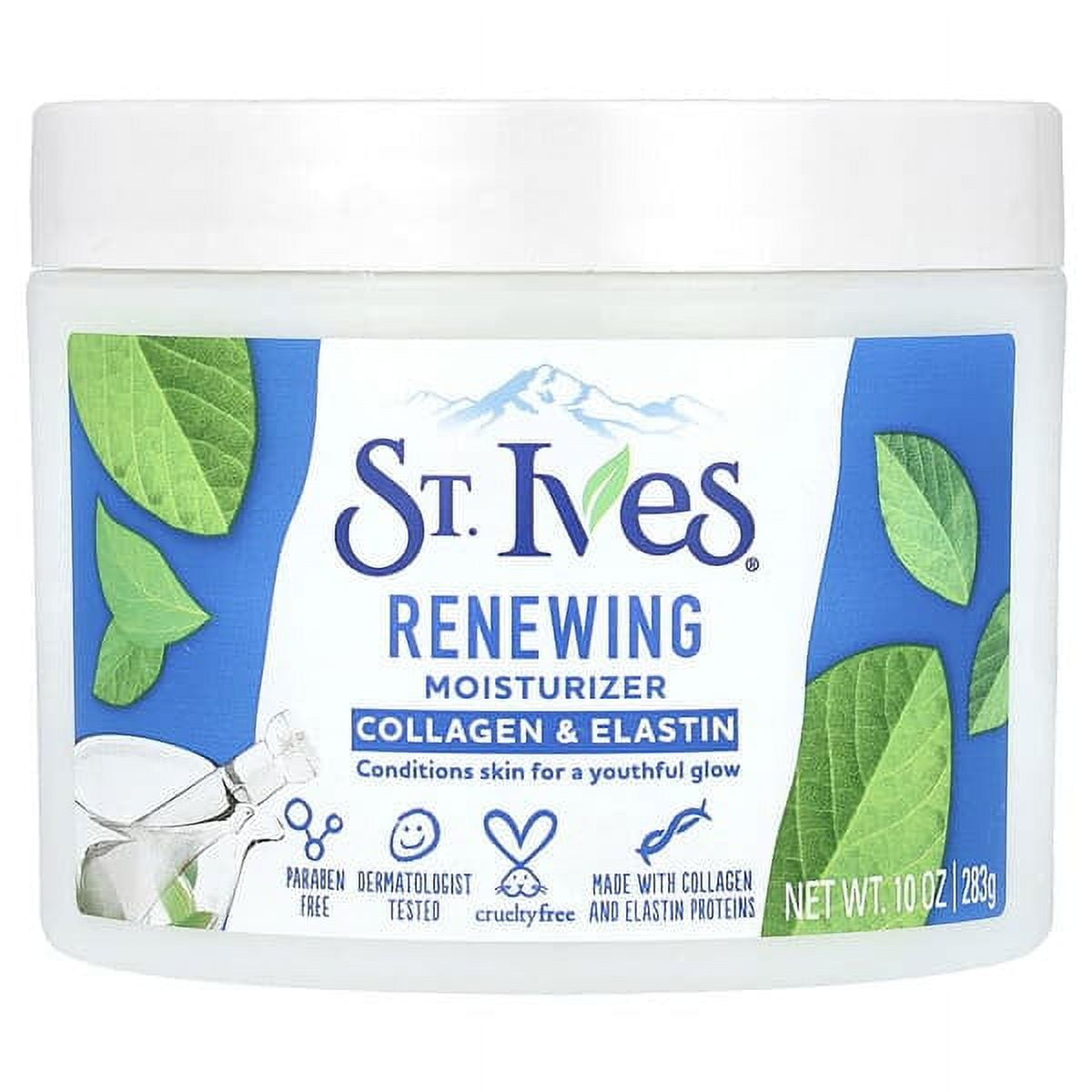 St. Ives Collagen Elastin Moisturizer, 10 oz — 6 Per Case