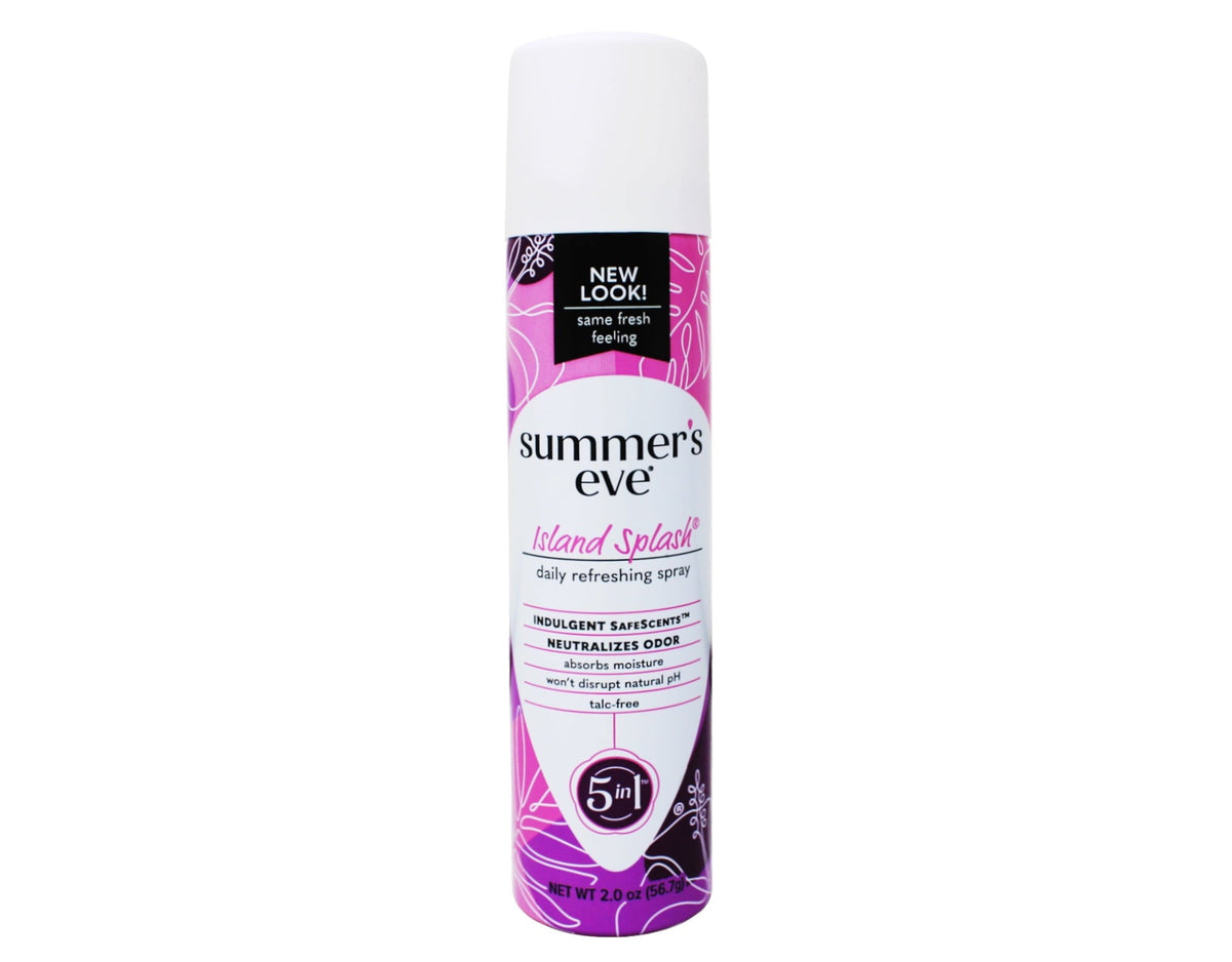 Summer's Eve Island Splash Deodorant Spray, 2 oz — 24 Per Case