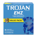 Trojan ENZ Lubricated, 3 Count — 48 Per Case