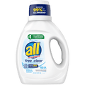 All Ultra Free & Clear, 36 oz — 6 Per Case